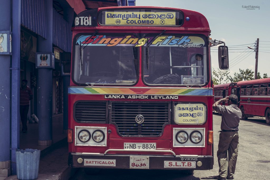 Autobusová stanica v Batticaloa