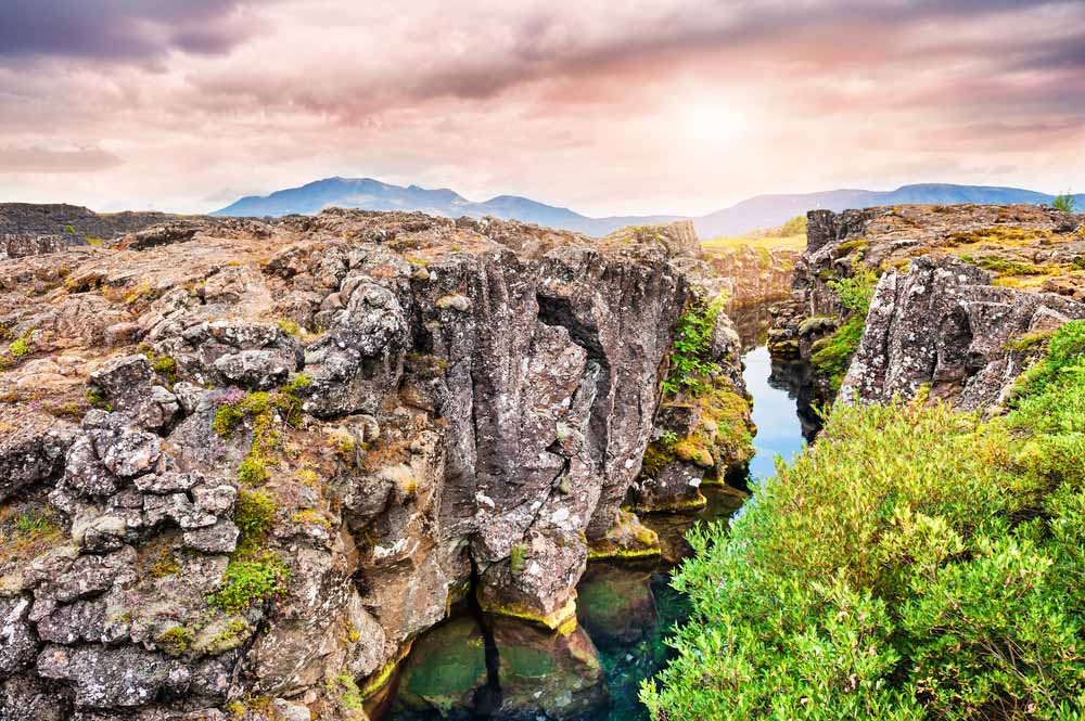 Island - Priroda - skaly