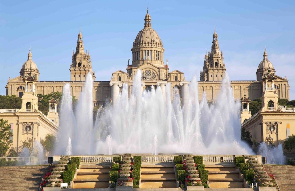 Barcelona fontána