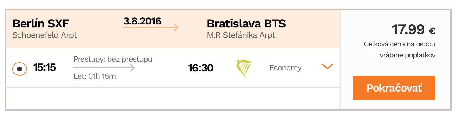 na Malorku iba za 118 eur