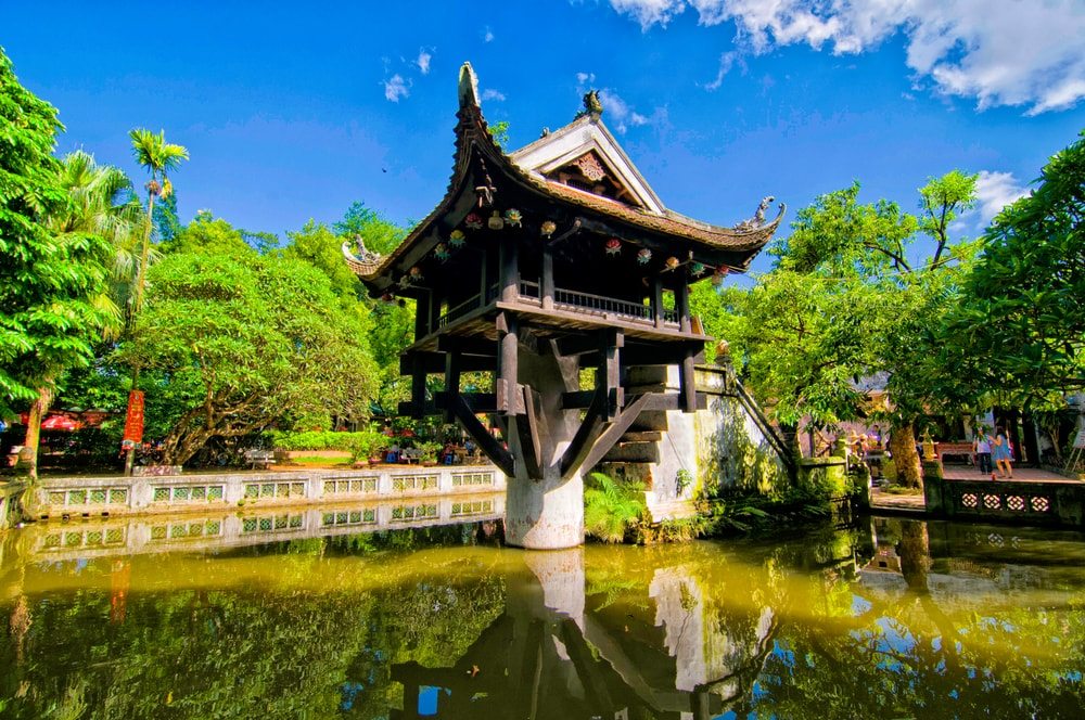 Typická architektúra Vietnamu