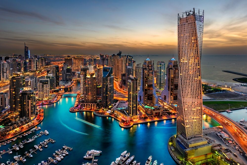 Dubaj z Viedne