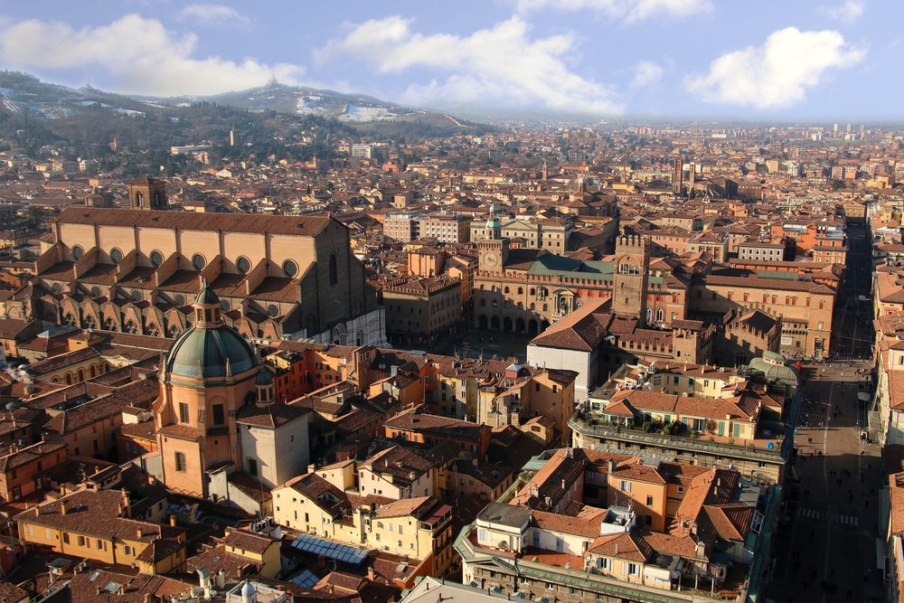 Bologna a panoráma