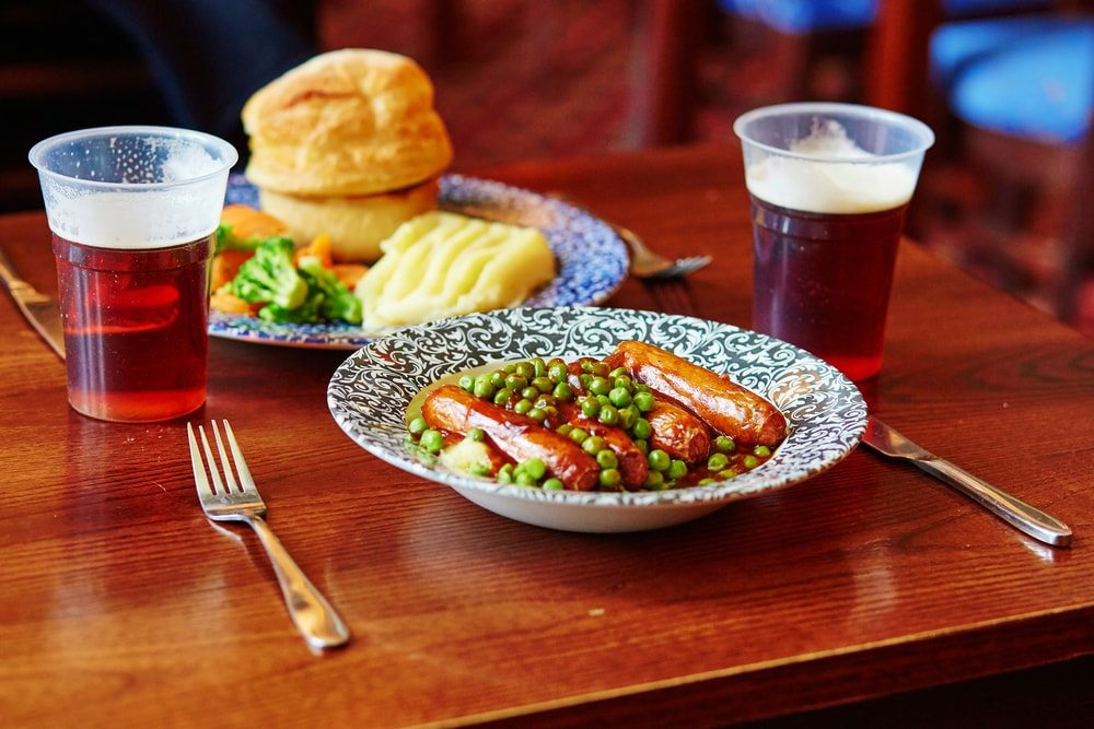 Londýn gastronómia pivo