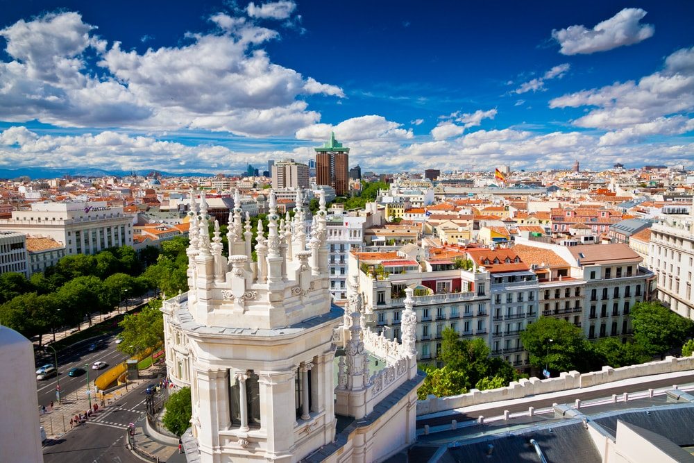Madrid panoráma