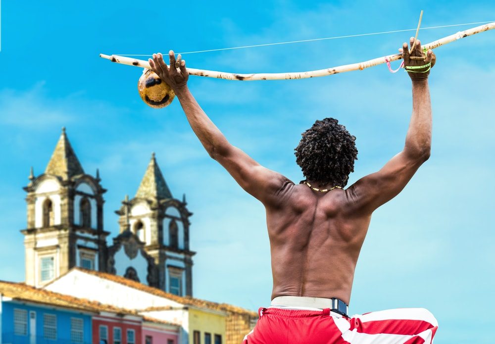 Muž v Salvador Bahia