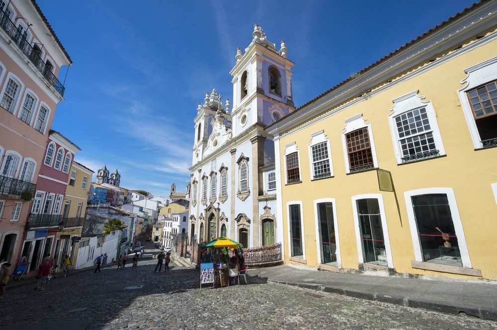 V centre brazílskeho Salvador Bahia