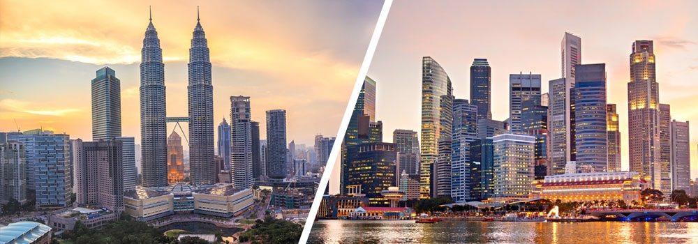 Malajzia a Singapur za 399 eur