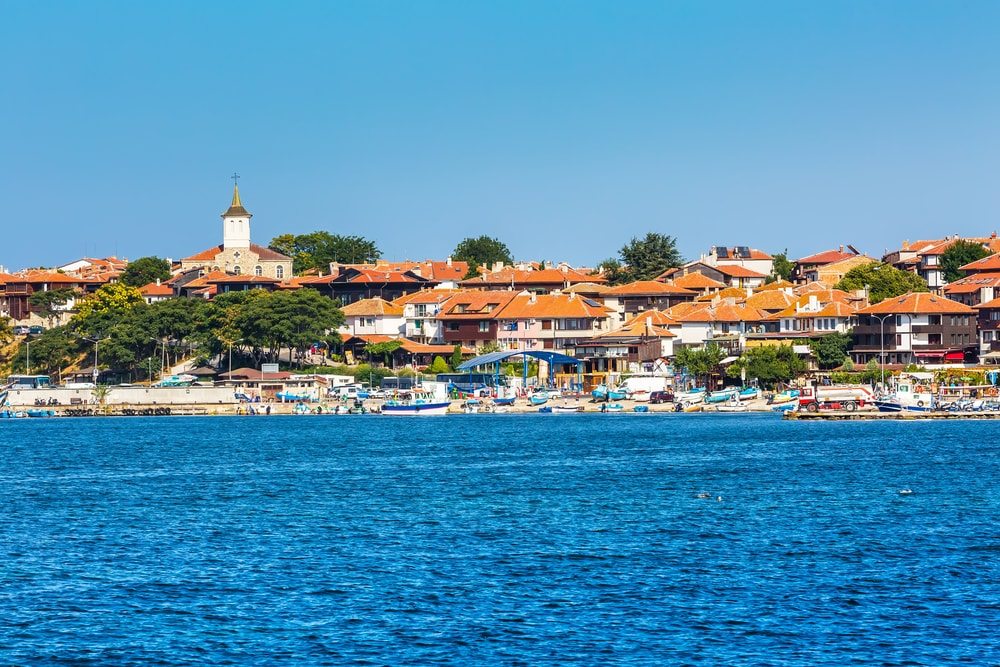 Nesebar historické centrum Bulharsko