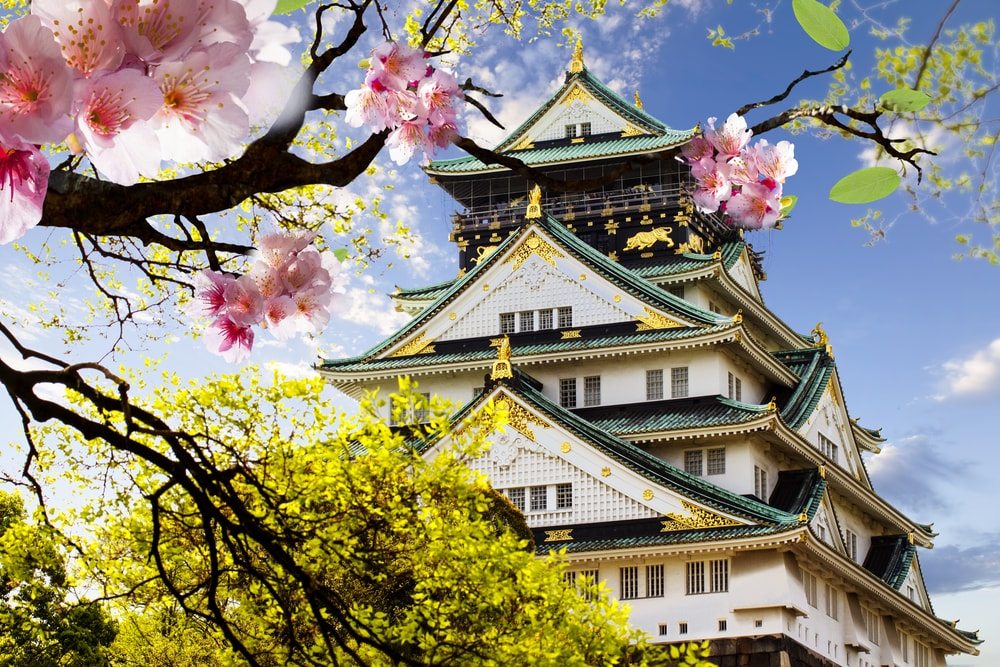 Osaka chram-min