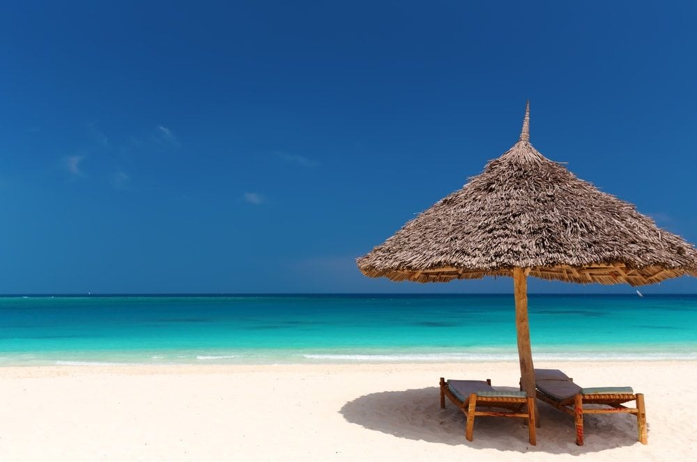 Rajska plaz Zanzibar