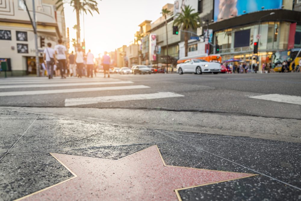 chodnik slavy hollywood