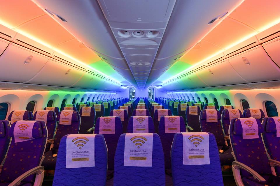 interier boeing 787