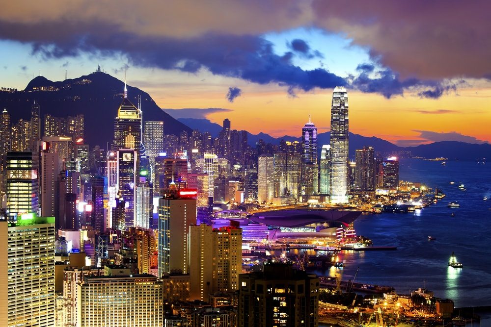panorama hongkongu