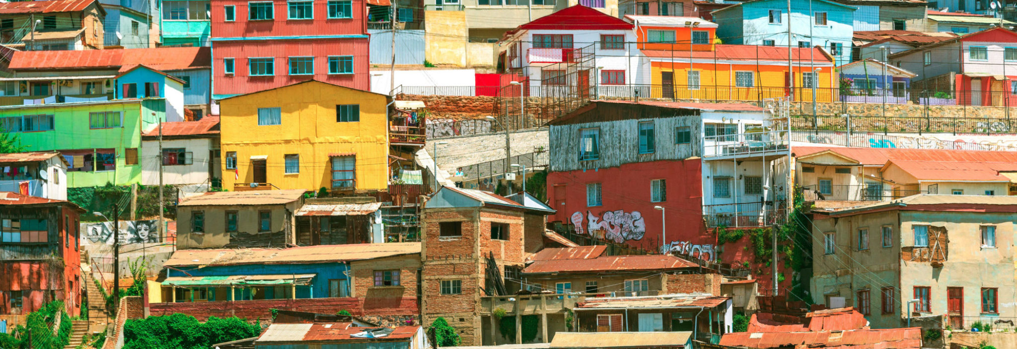 Valparaiso_Chile_Panorama Lanovkou z práce? V čílskom Valparaíse je to rutina