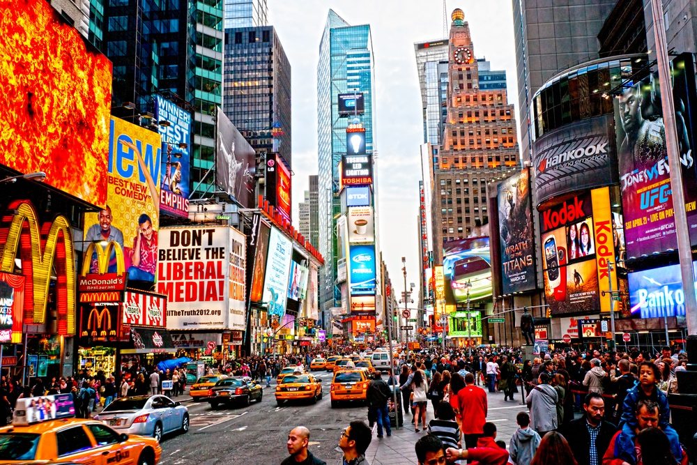 time square v new yorku