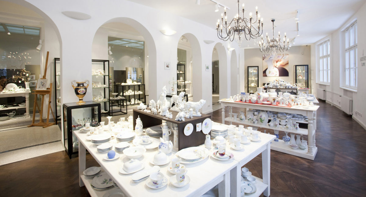 zbierka porcelánu v Meissene