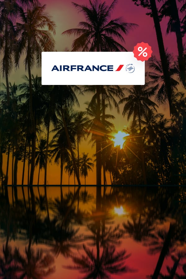 48-hodinový výpredaj: 15 cool exotických destinácií s Air France od 469€! (batožina v cene)