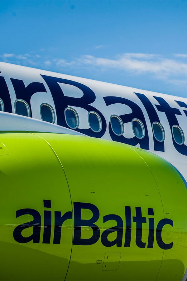 Super novinky od airBaltic: Väčšia batožina a letenky z Viedne od 129 eur!
