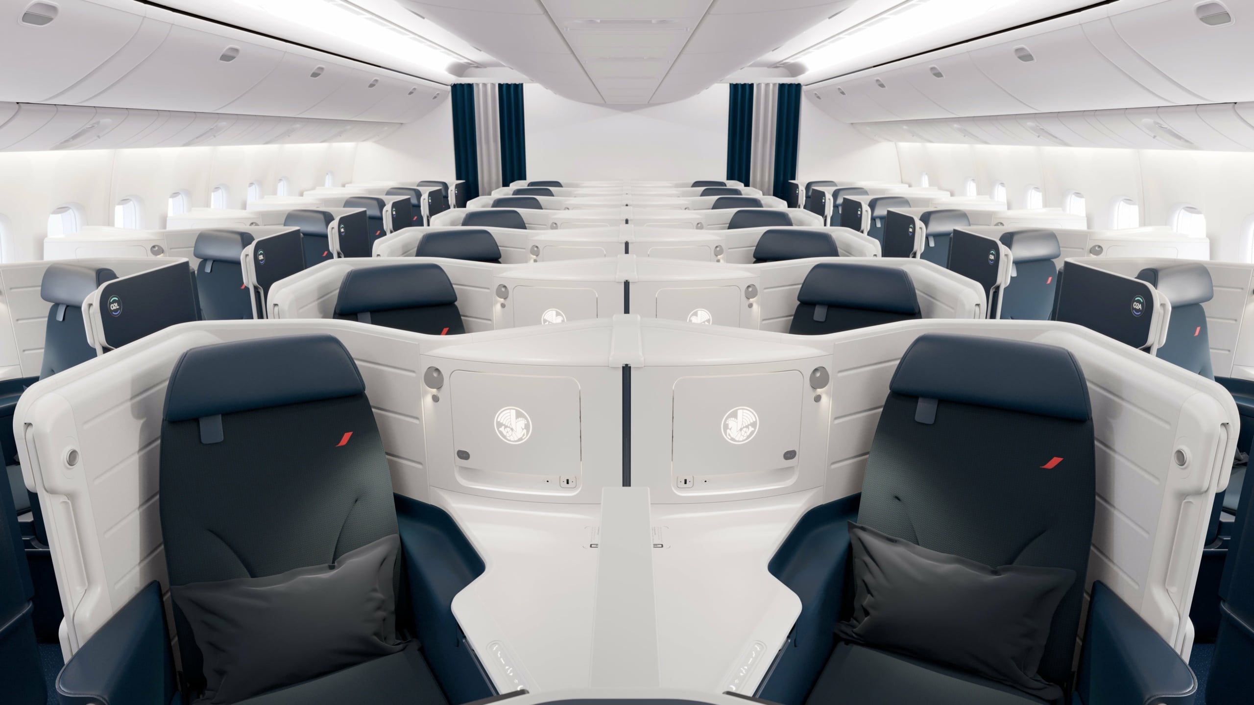 Business Air France 2-min Posuvné dvere a vlastná kajuta. Poď sa pozrieť do novej biznis triedy Air France