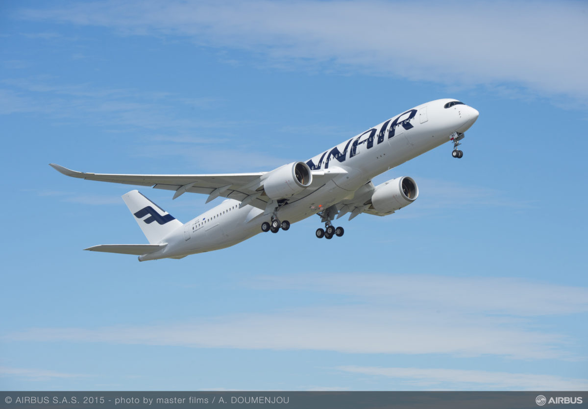 Finnair A350 XWB Test Flight Takeoff 02_49 Finnair, airbus A350