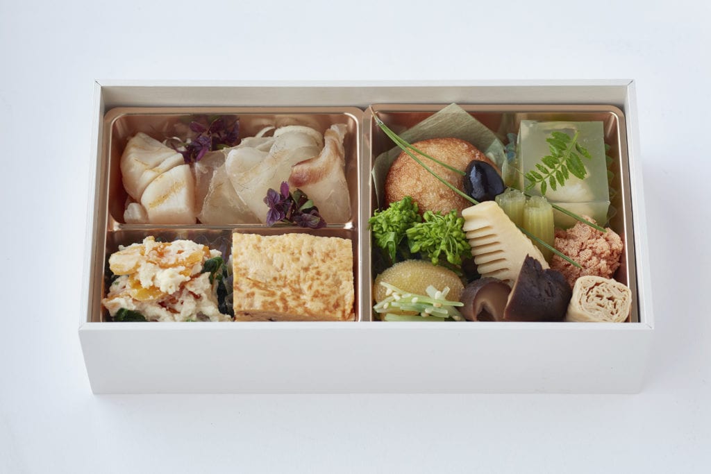 Finnair menu.