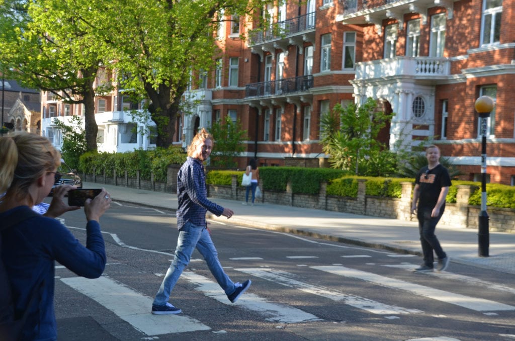 Prejdi sa po slávnom prechode na Abbey Road