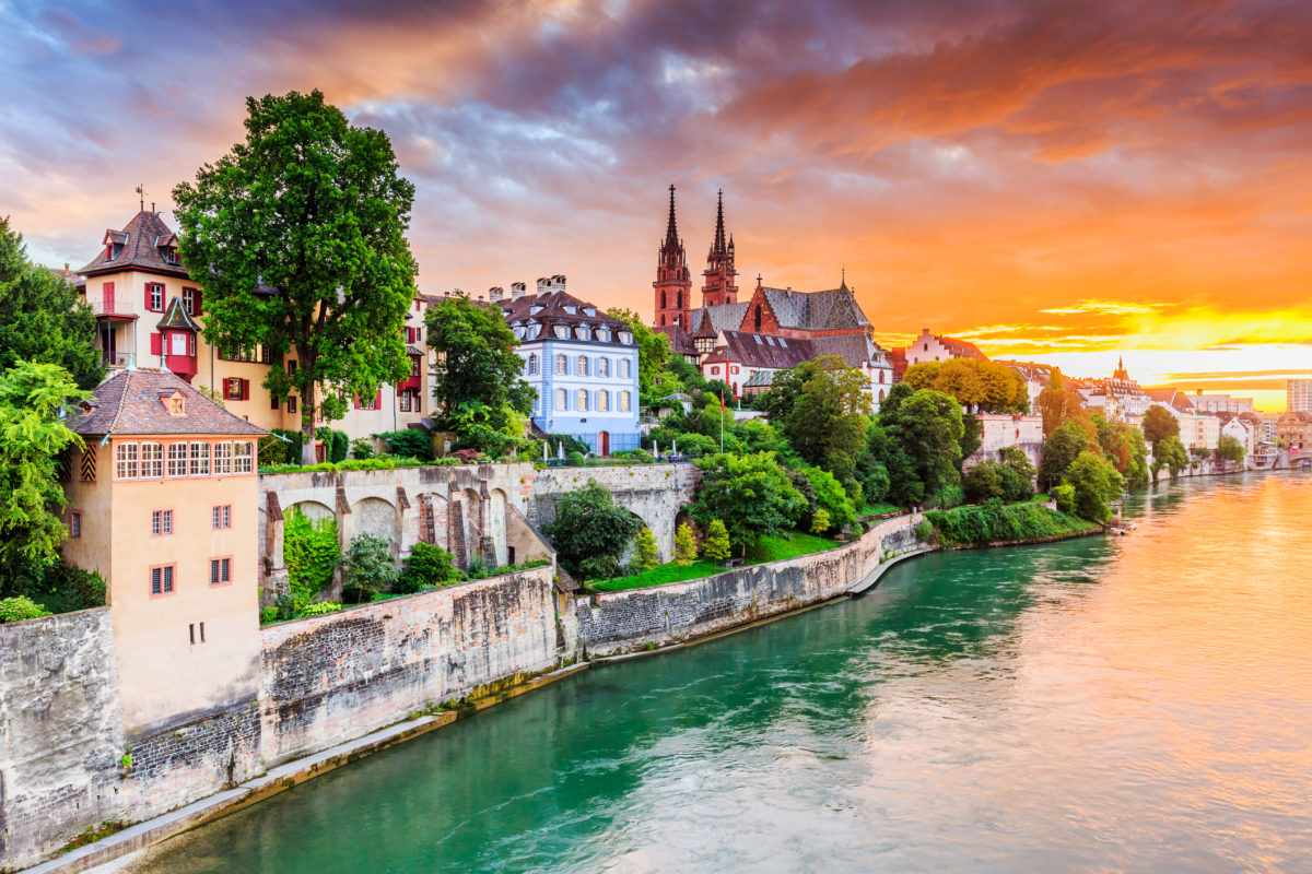 Basel, Switzerland. 10 Najšťastnejších krajín sveta. Ktorú si už navštívil?
