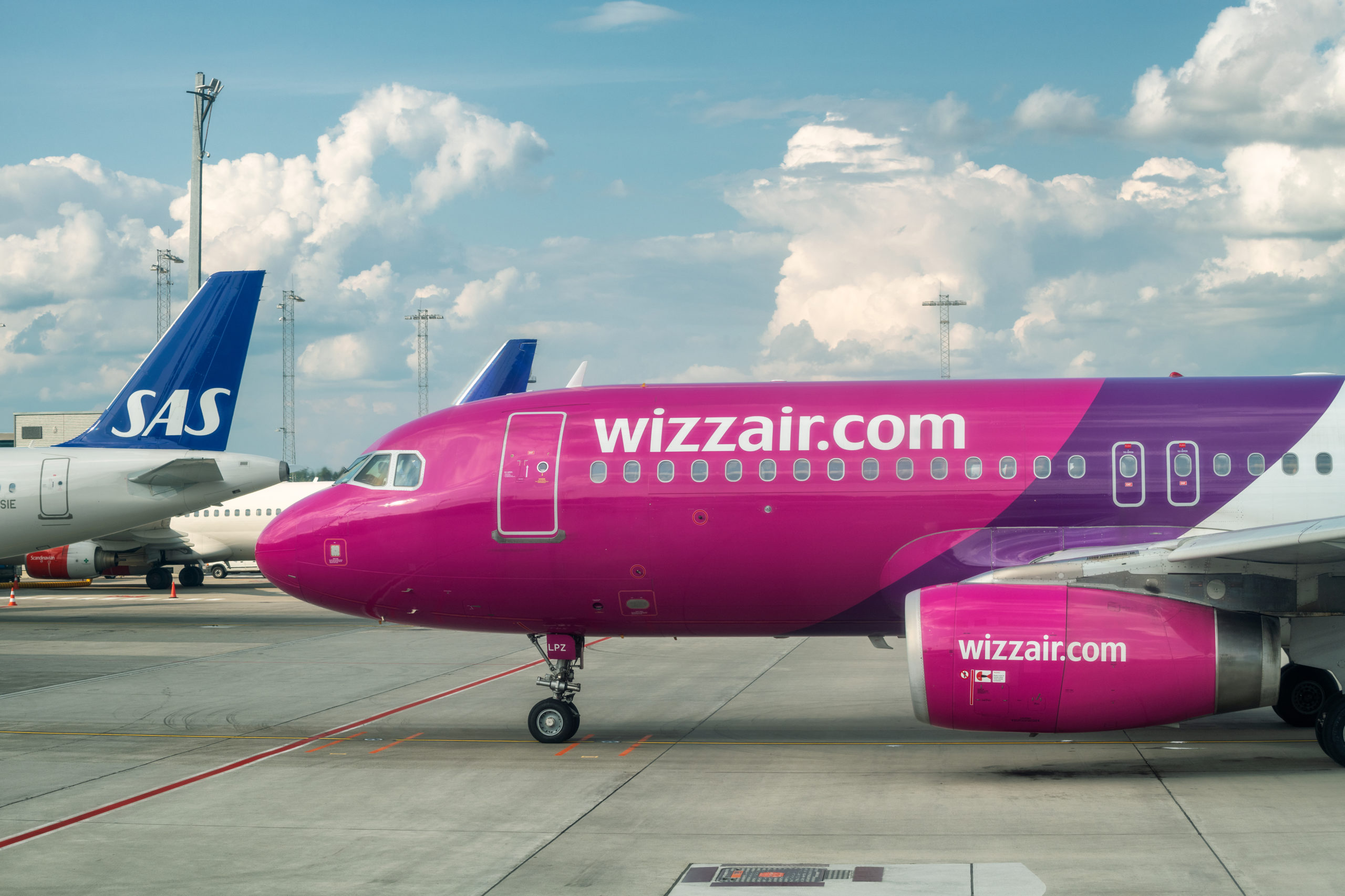 wizzair Wizz Air pridá 2 nové linky z Viedne. Od decembra začne lietať do Ammánu a Aqaby