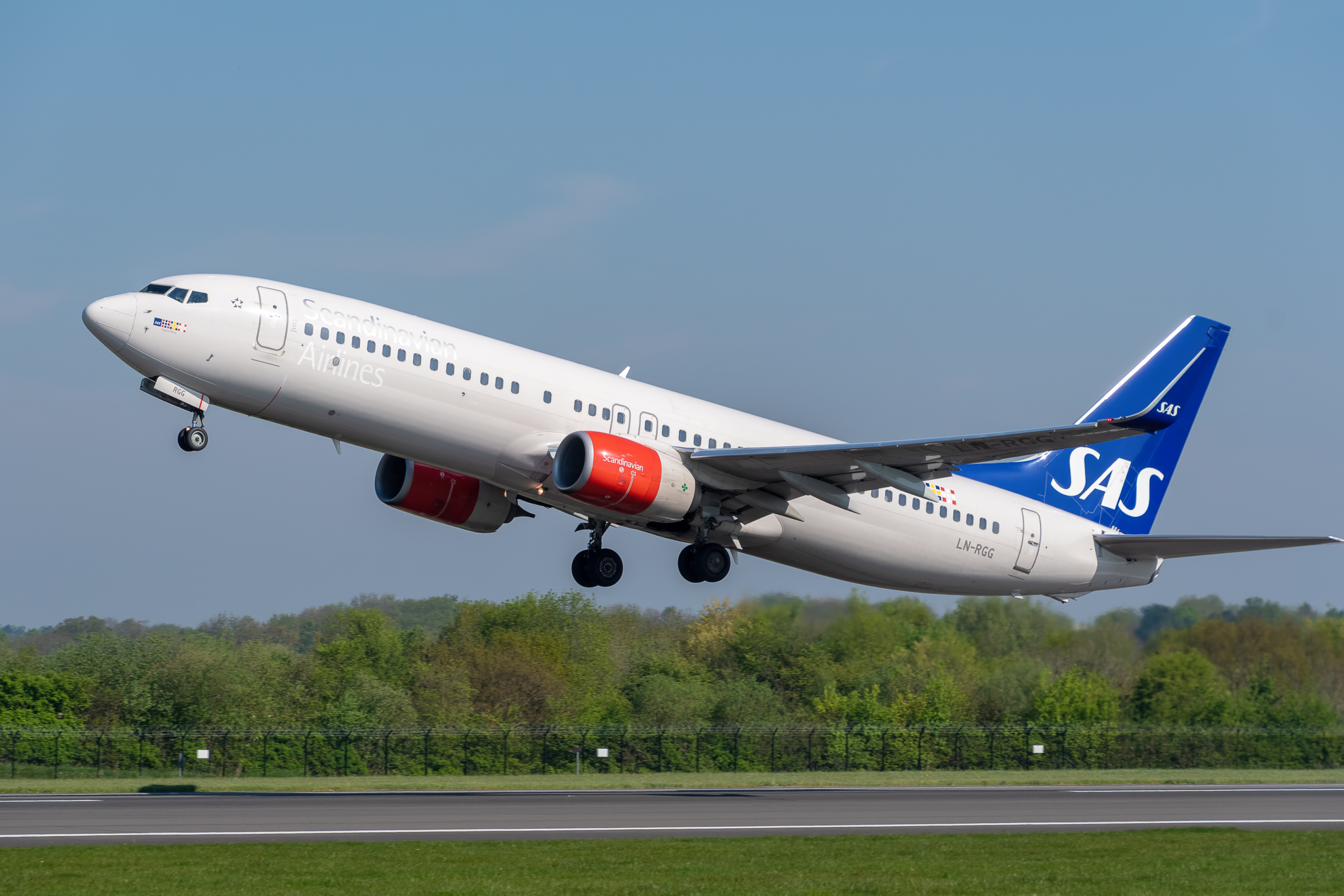 SAS scandinavian airlines Švédsko chce zaviesť poplatky lietadlám na základe ich emisií