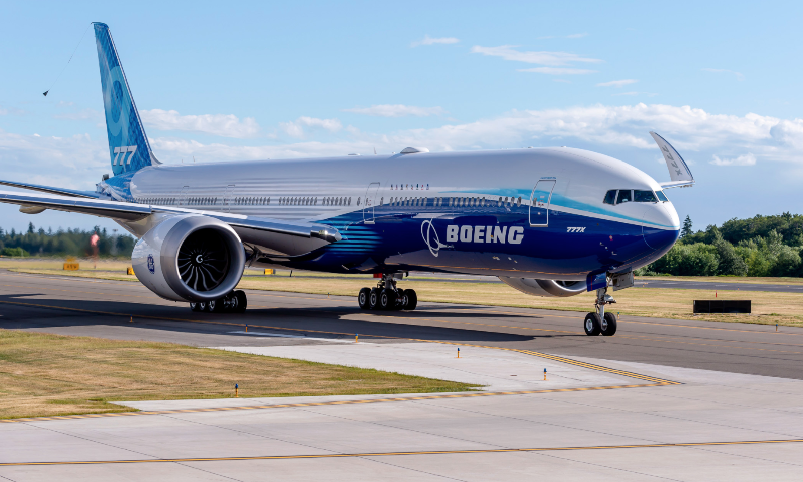 boeing 777X model Supermoderné lietadlo 777X môže byť pre Boeing cestou z koronakrízy