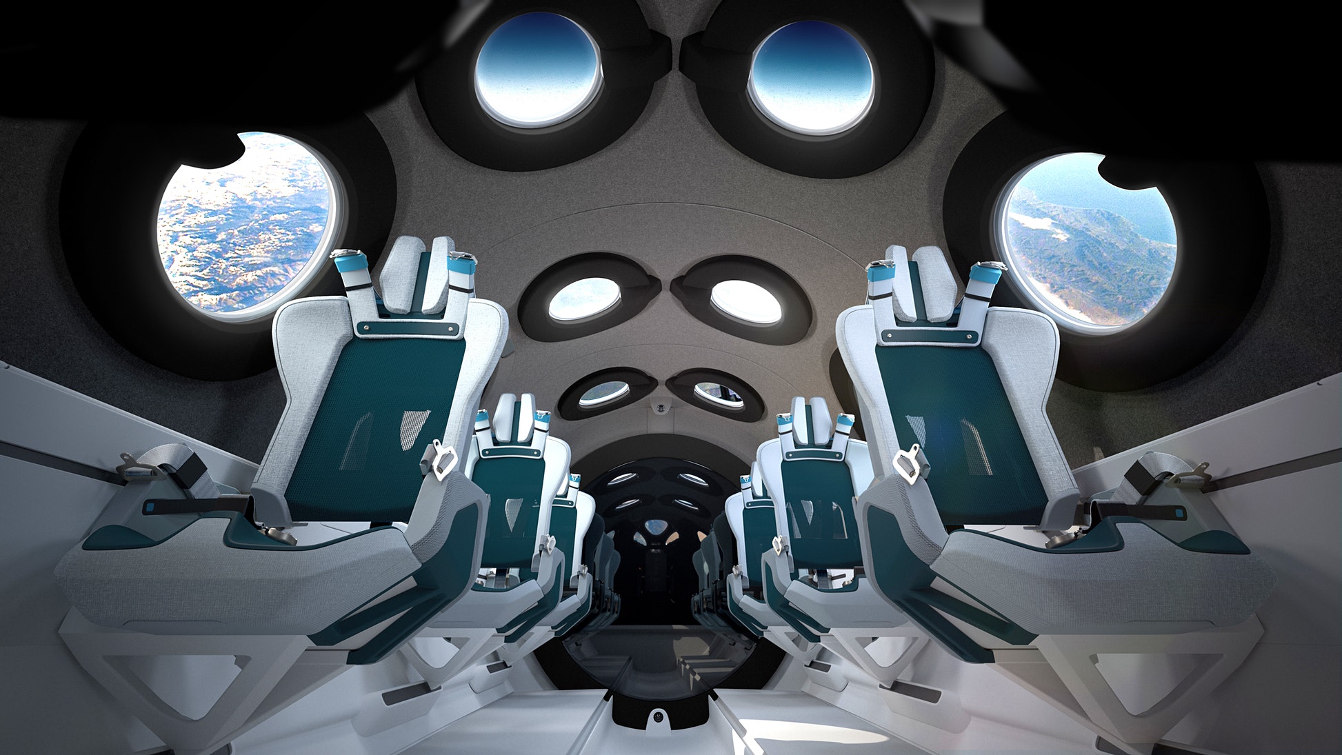 Virgin_Galactic_Spaceship_Cabin_Interior Výlet mimo Zeme? Prvé komerčné vesmírne lietadlo na svete