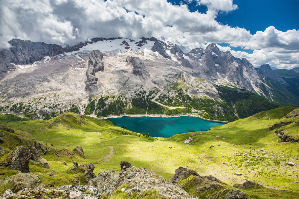 marmolada taliansko dolomity Známa kráľovná ľadovcov v Dolomitoch možno čoskoro zmizne