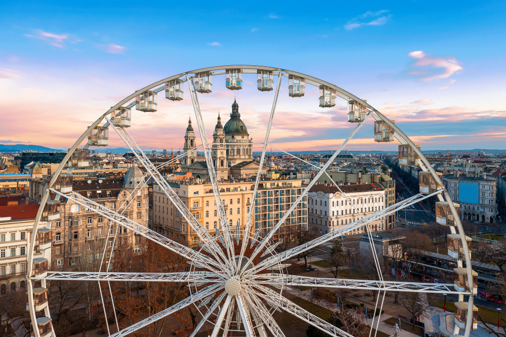 budapest ruske kolo Michelinská reštaurácia v Budapešti podáva luxusné jedlo na kolotoči