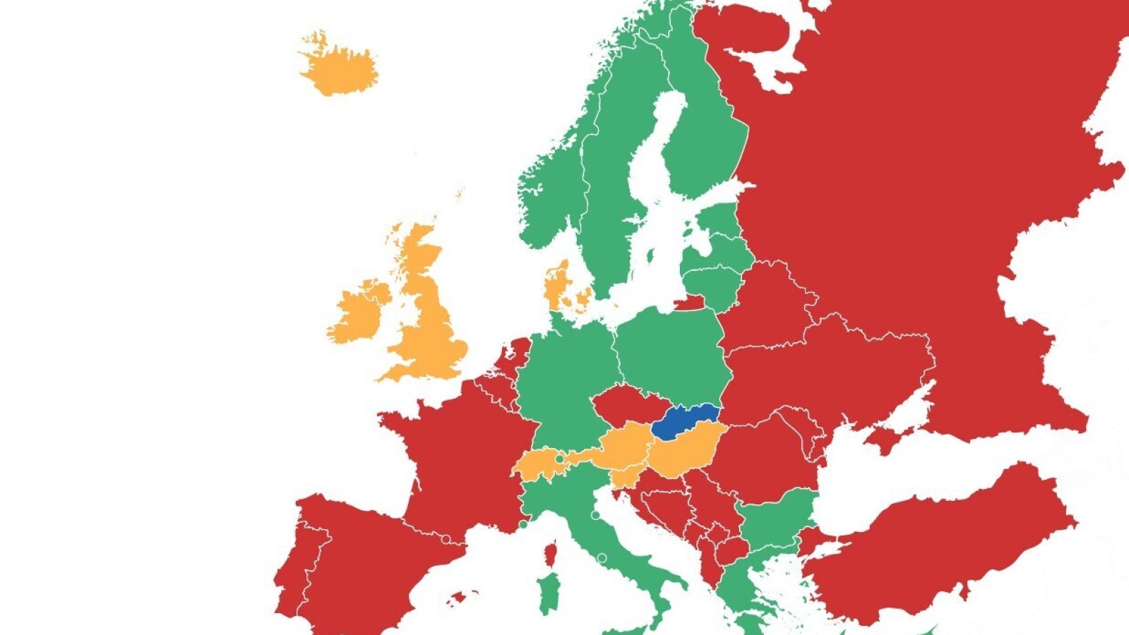 11 destinácií, ktoré môžeme v polovici októbra navštíviť bez karantény či testu