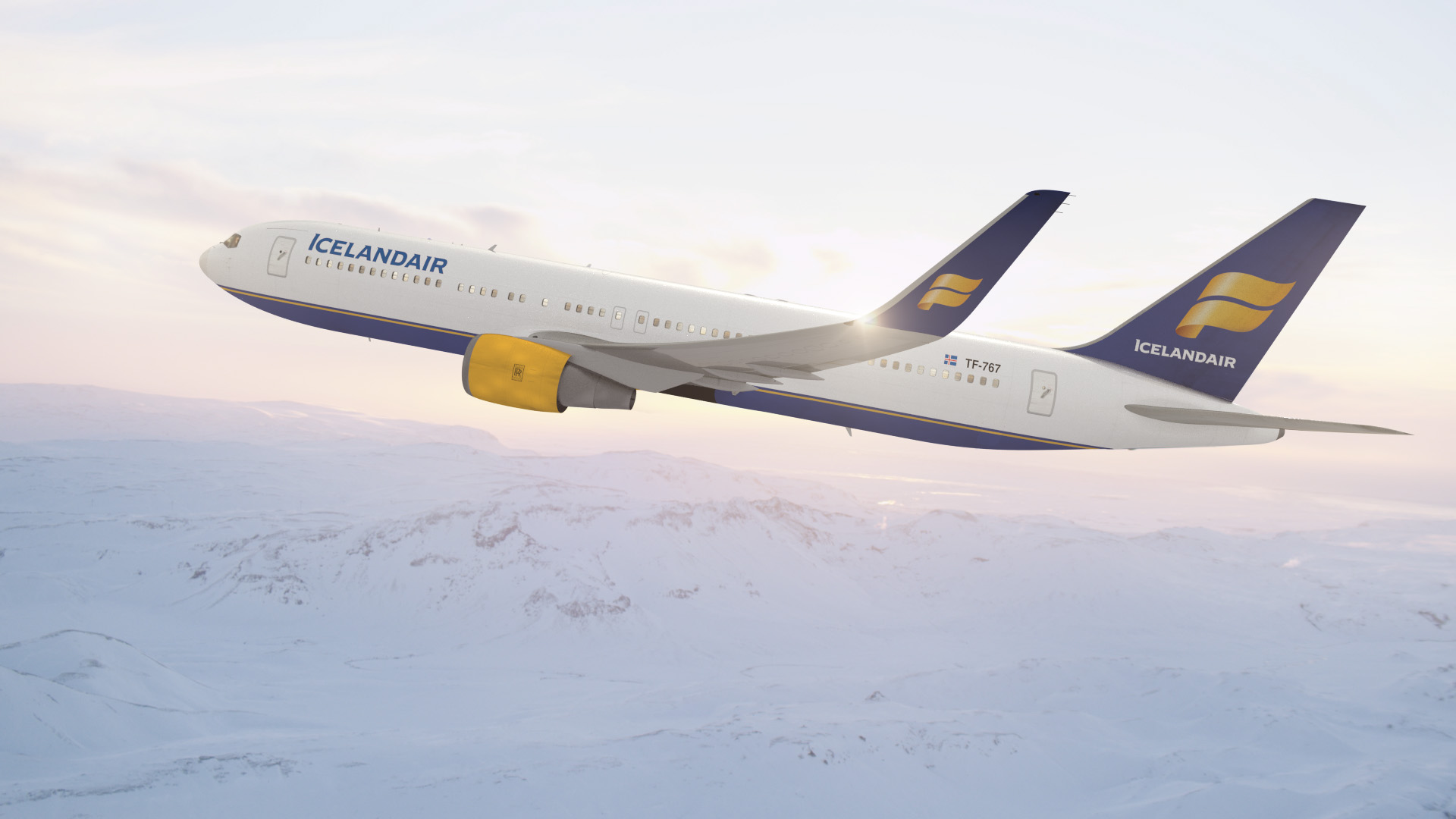 VIDEO: Odlet Boeingu 767 Icelandair zo zamrznutej dráhy v Antarktíde