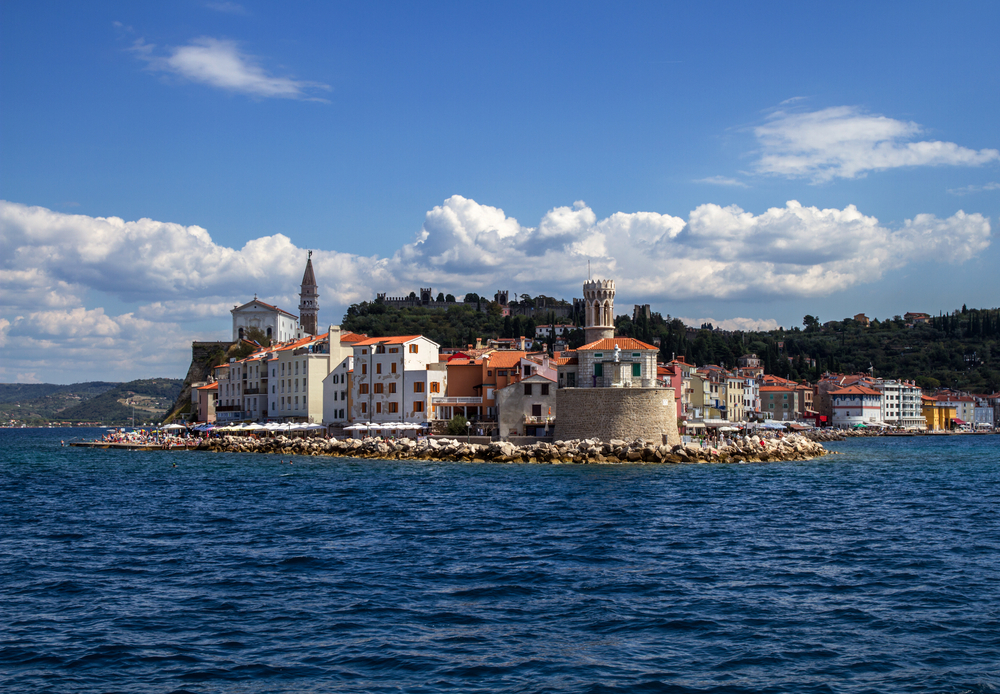 Slovenia,Marina,Of,Portoroz,A,Small,Town,,Located,In,The PONUKA DŇA: 3 dni v Slovinsku so 4*hotelom a raňajkami za 188€