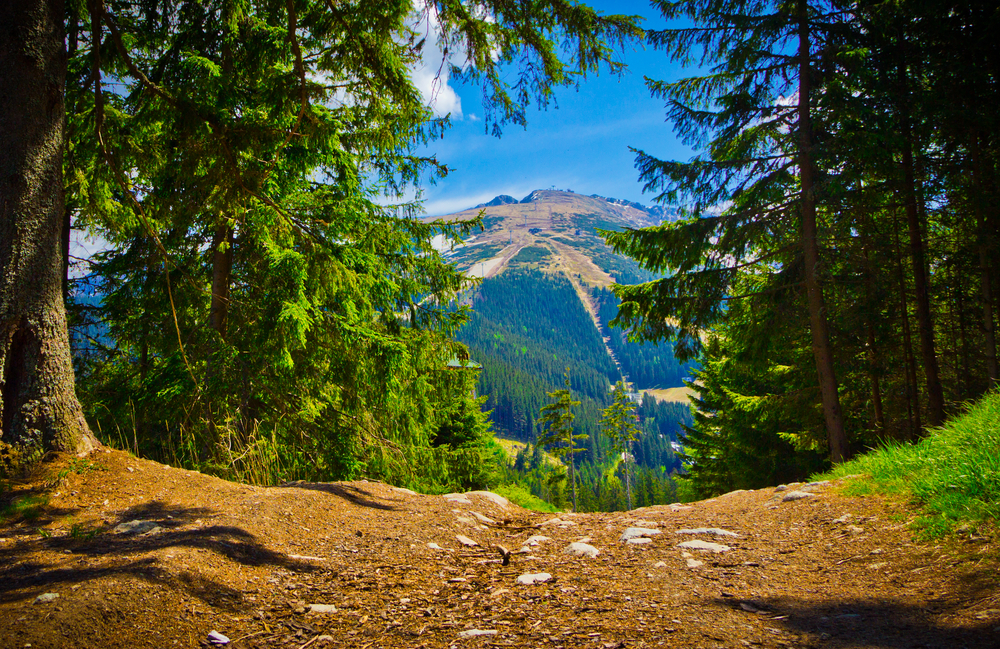 Mountainous,Landscape,View,In,Spring,,Low,Tatras,,Slovakia Jasná a Bešeňová už odštartovali letnú sezónu. Lanovka na Chopok funguje denne