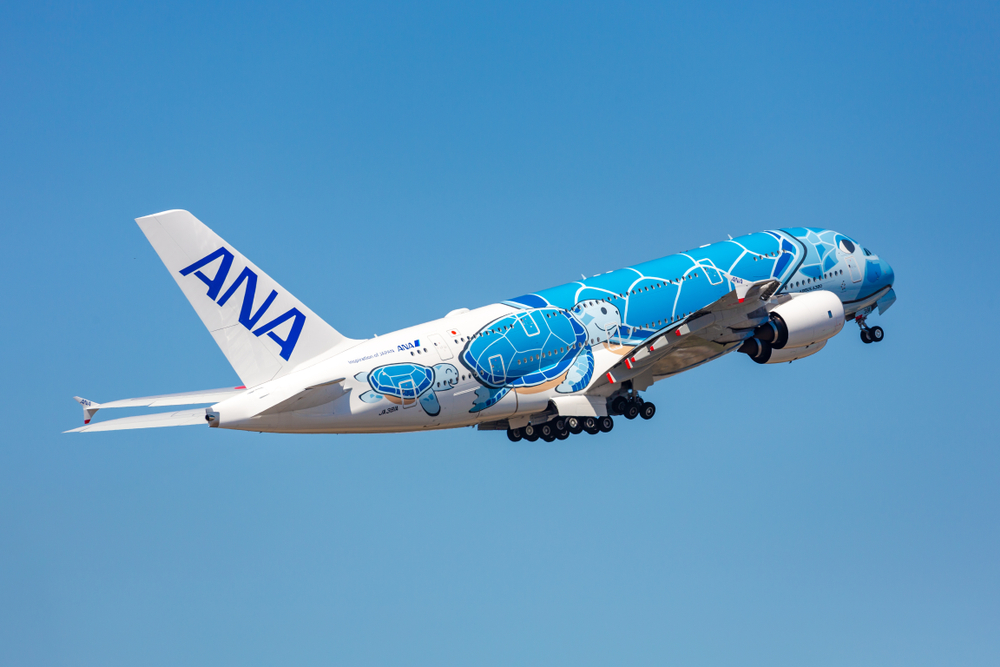 Aerolinky ANA organizujú „staycation“, pasažieri poletia na Airbuse A380
