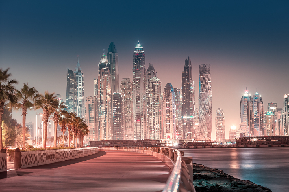 palm jumeirah dubaj