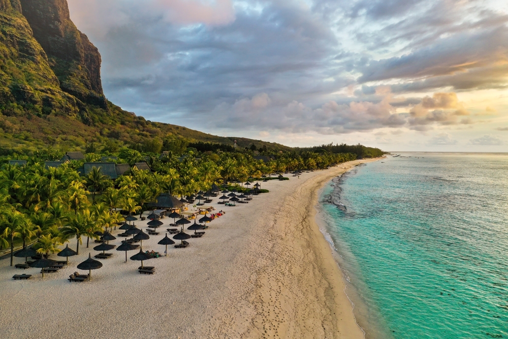 View,From,The,Height,Of,The,Island,Of,Mauritius,In mauricius
