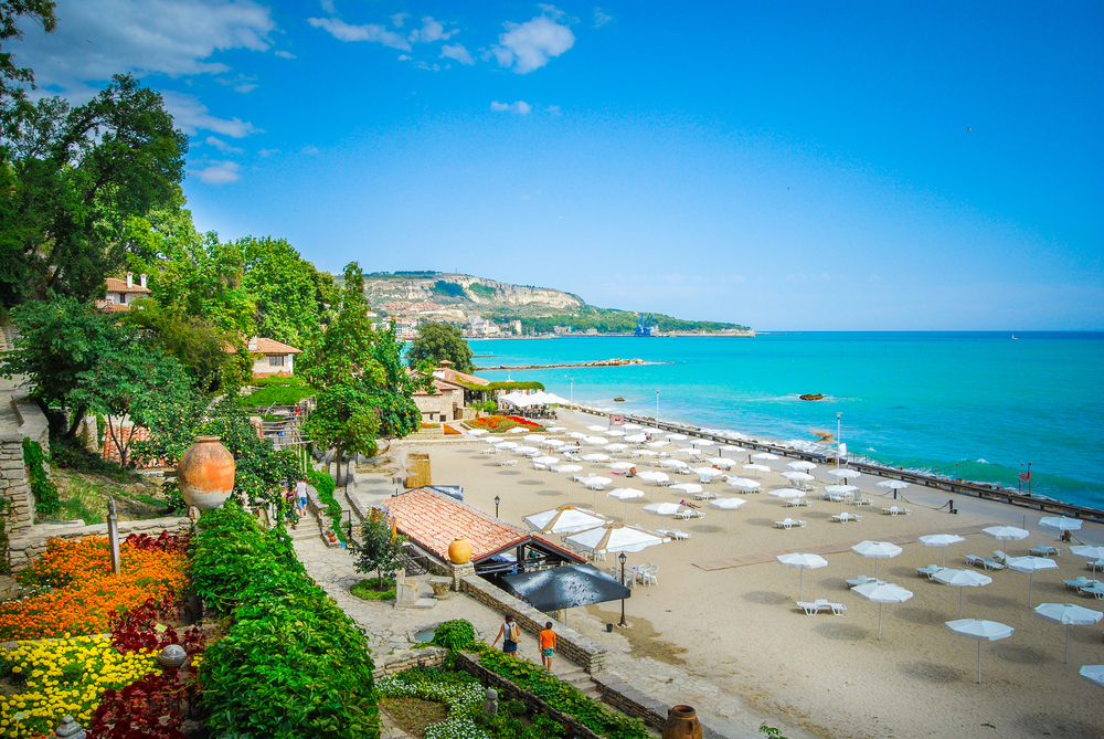 Seaside,Resort sunny beach bulharsko