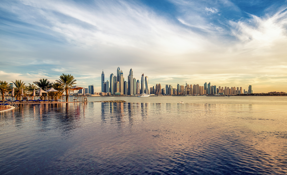 Dubai,Marina dubaj pristav