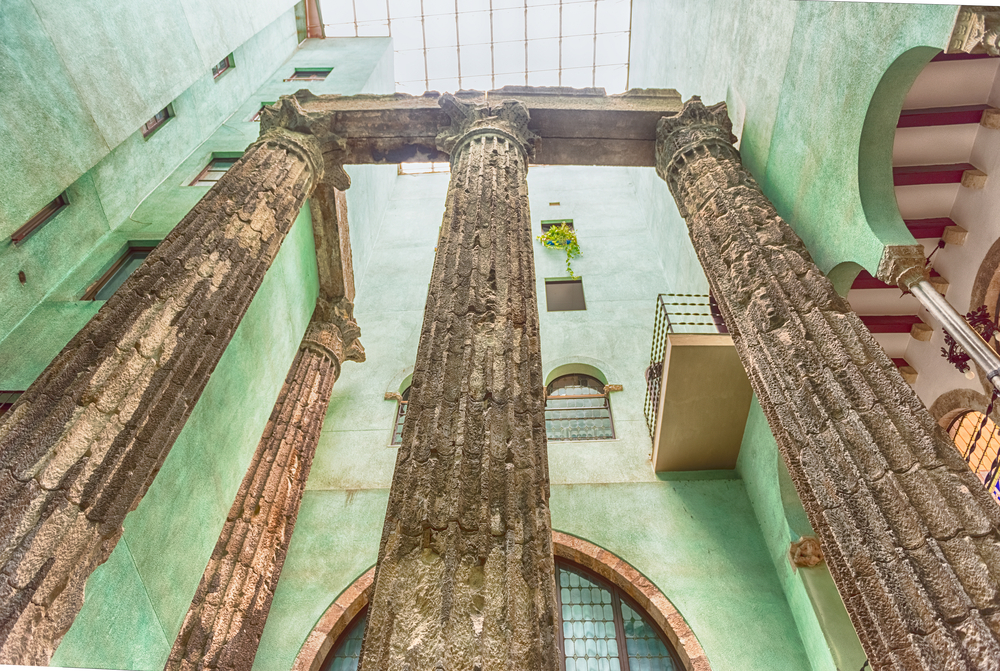 templo de augusto barcelona