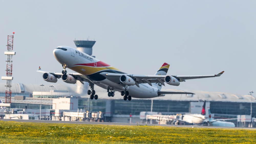 air belgium lietadlo