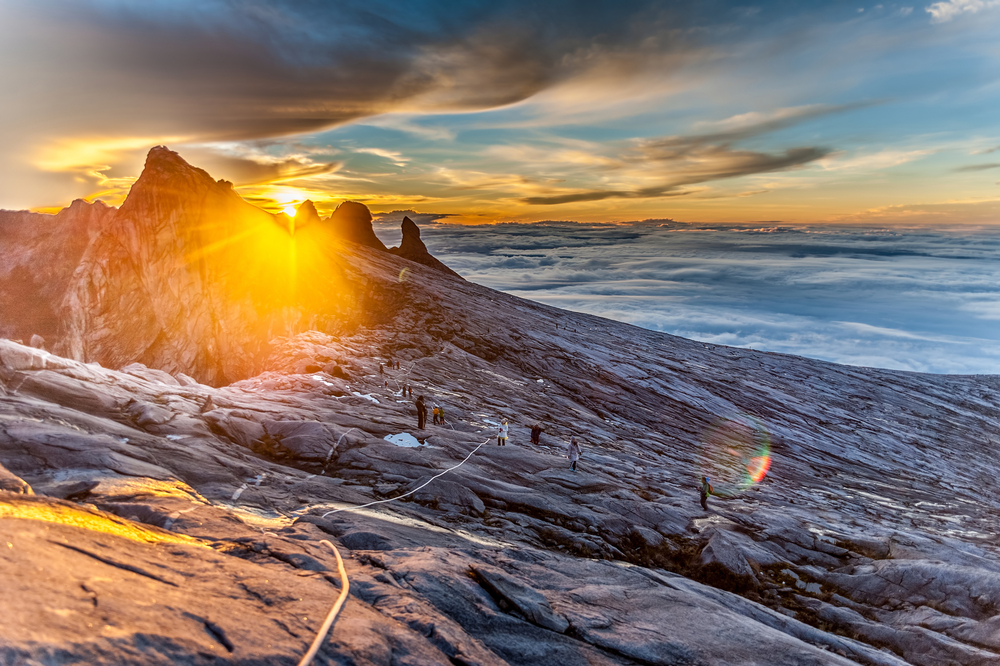 mount kinabalu malajzia