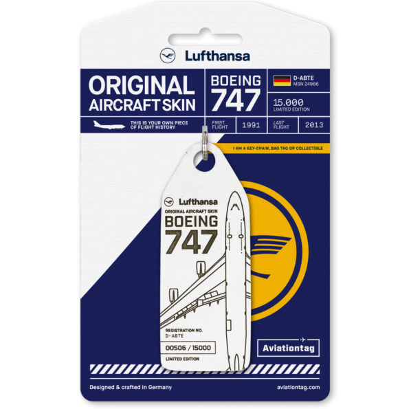 Aviation tag klucenka