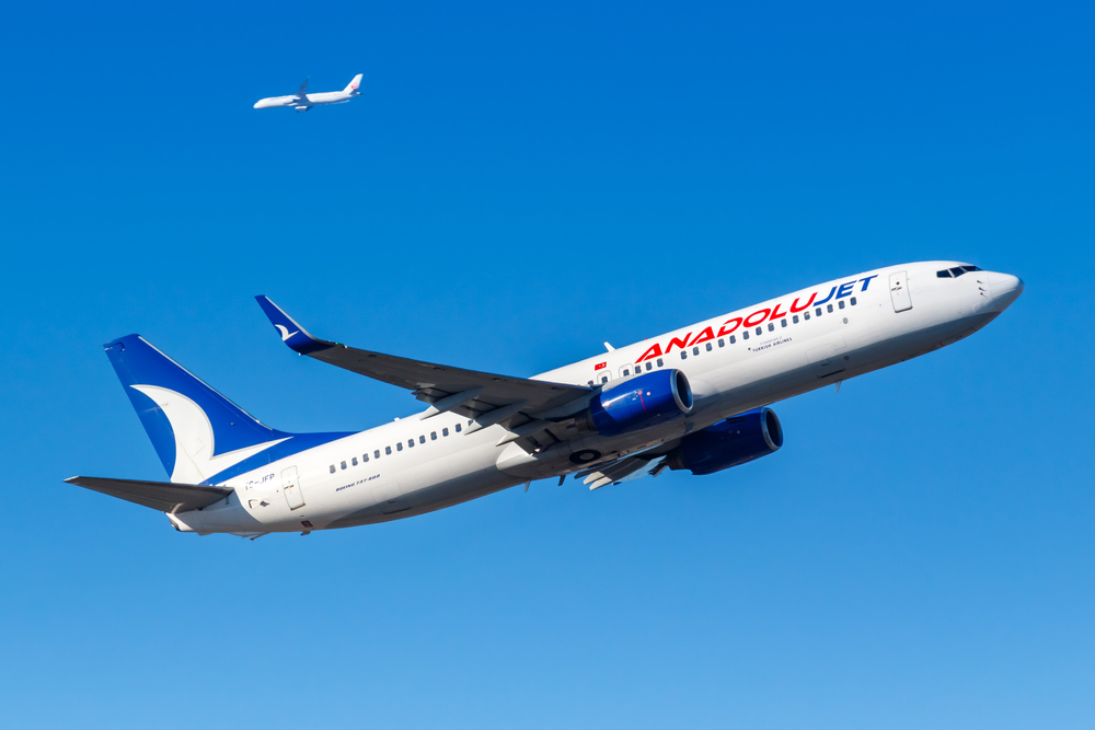 anadolujet lietadlo