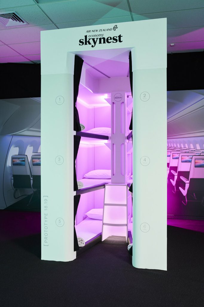 Kapsule Skynest Air NZ