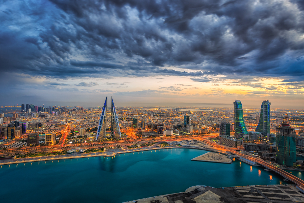 Aerial,View,Of,Architecture,And,Newly,Constructed,Areas,In,Manama, NOVINKA: Priame charterové lety z Bratislavy do Bahrajnu od októbra 2023